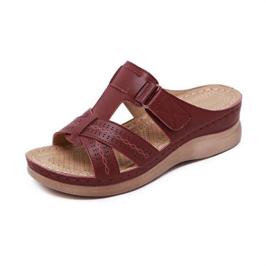 Anti Slip Wedge Thick Bottom Comfortable Sandals - Easy Pickins Store