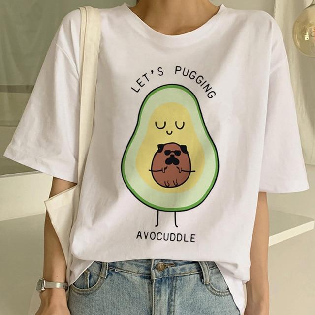 Avocado T-Shirt Short Sleeve Vogue - Easy Pickins Store