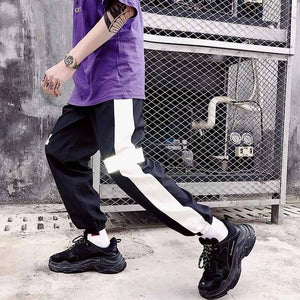 Big Pockets Cargo High Waist Loose Baggy Tactical Hip Hop Joggers - Easy Pickins Store