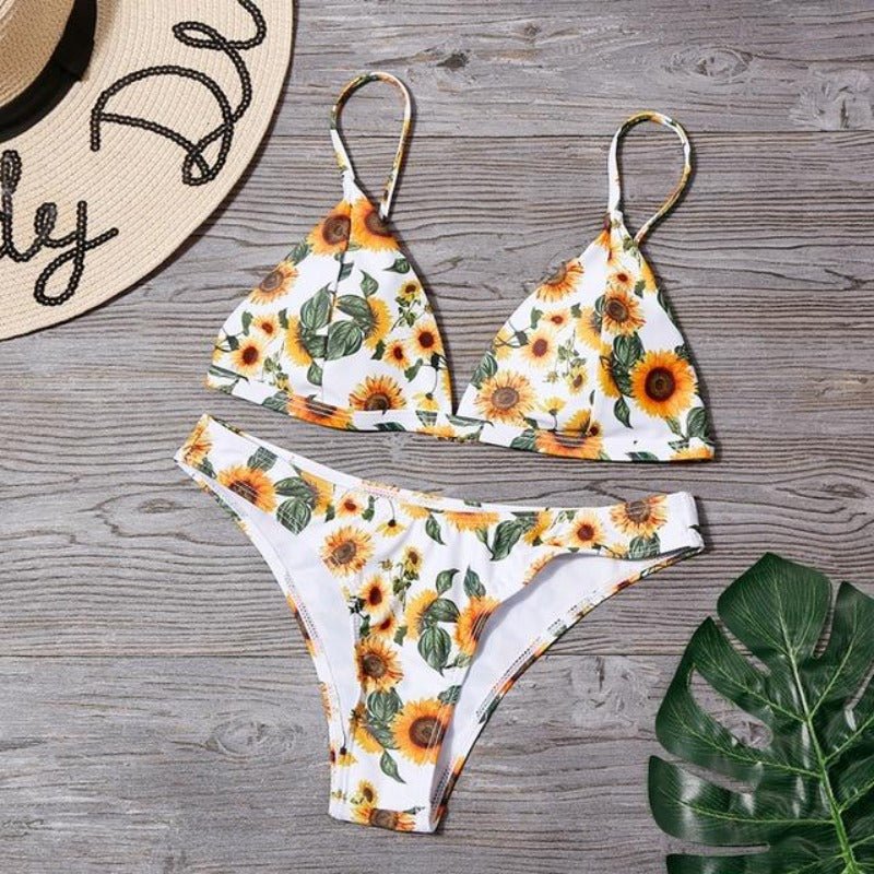 Bikini Set Triangle Swimwear Low Waist - Easy Pickins Store