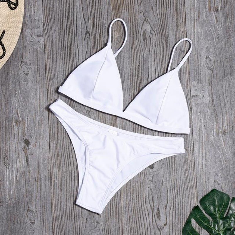 Bikini Set Triangle Swimwear Low Waist - Easy Pickins Store