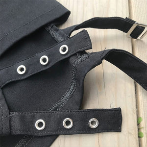 Black Shorts Leather Mini Slim Hip - Easy Pickins Store
