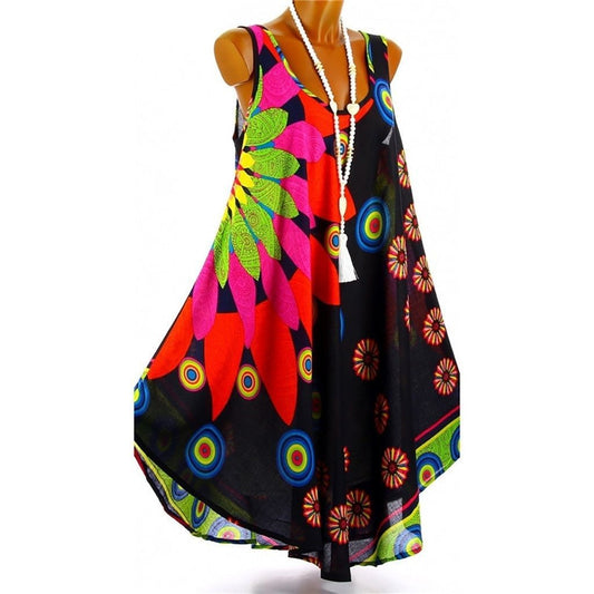 Bohemian Vestido Dress - Easy Pickins Store