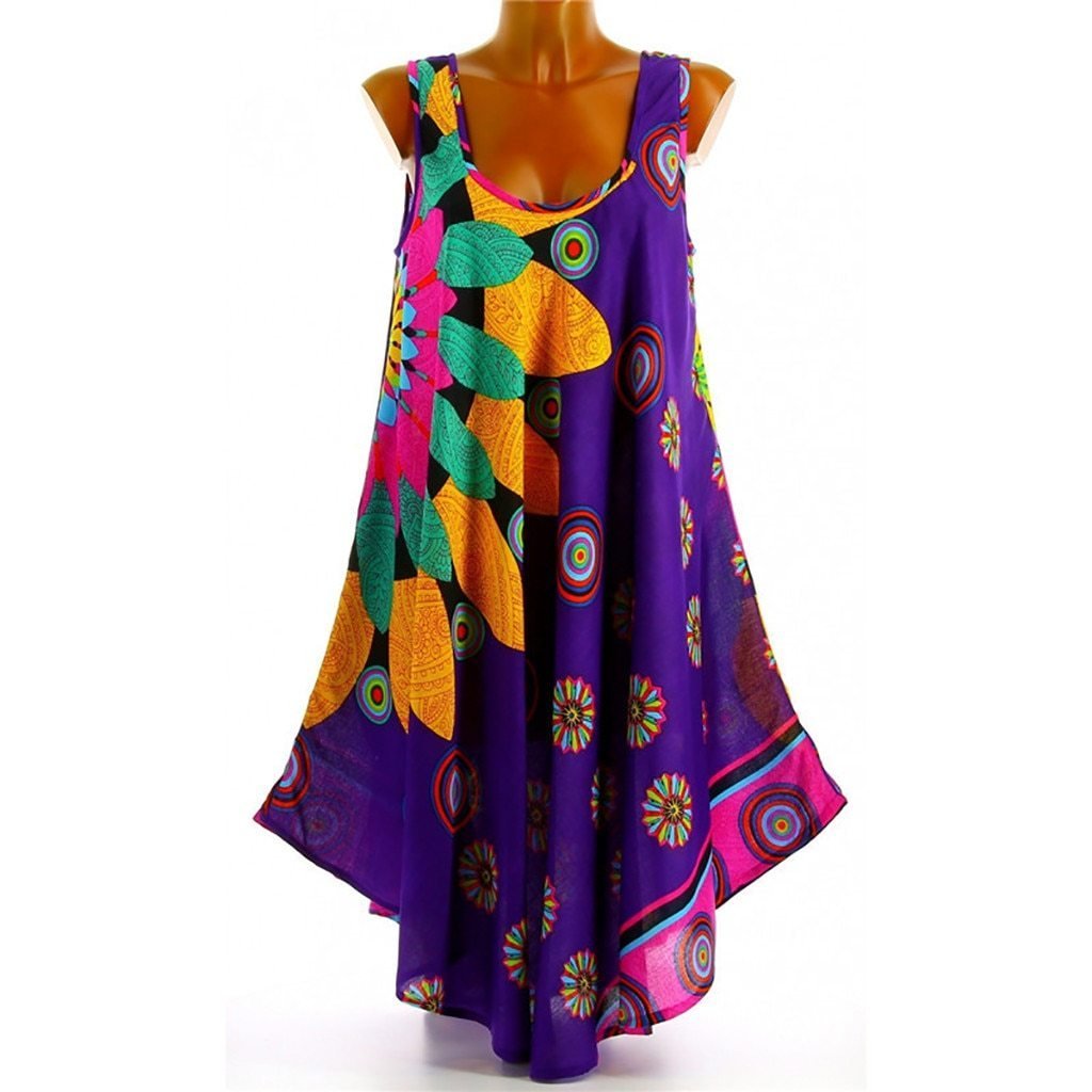 Bohemian Vestido Dress - Easy Pickins Store