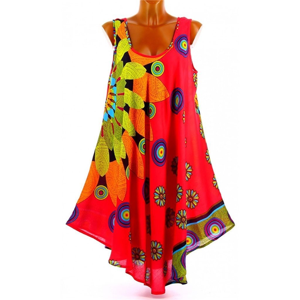 Bohemian Vestido Dress - Easy Pickins Store