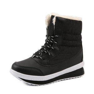 Boots Mid Calf Waterproof Plush Ankle - Easy Pickins Store