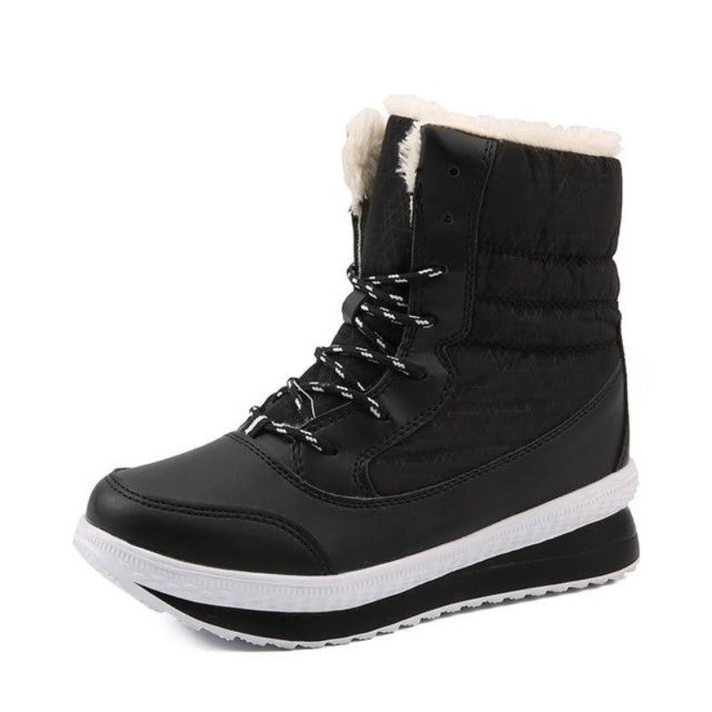Boots Mid Calf Waterproof Plush Ankle - Easy Pickins Store