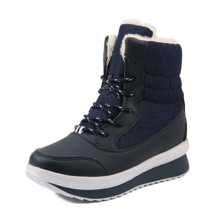Boots Mid Calf Waterproof Plush Ankle - Easy Pickins Store