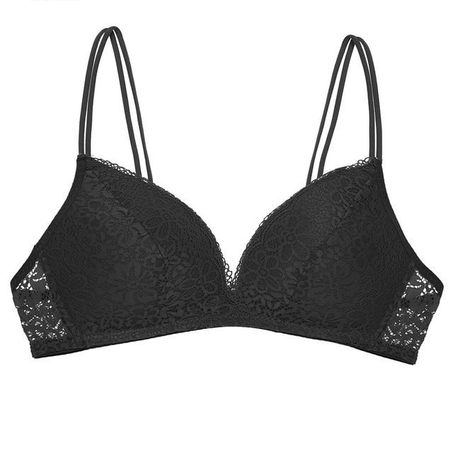 Bra Lace Bralette Floral Wireless - Easy Pickins Store