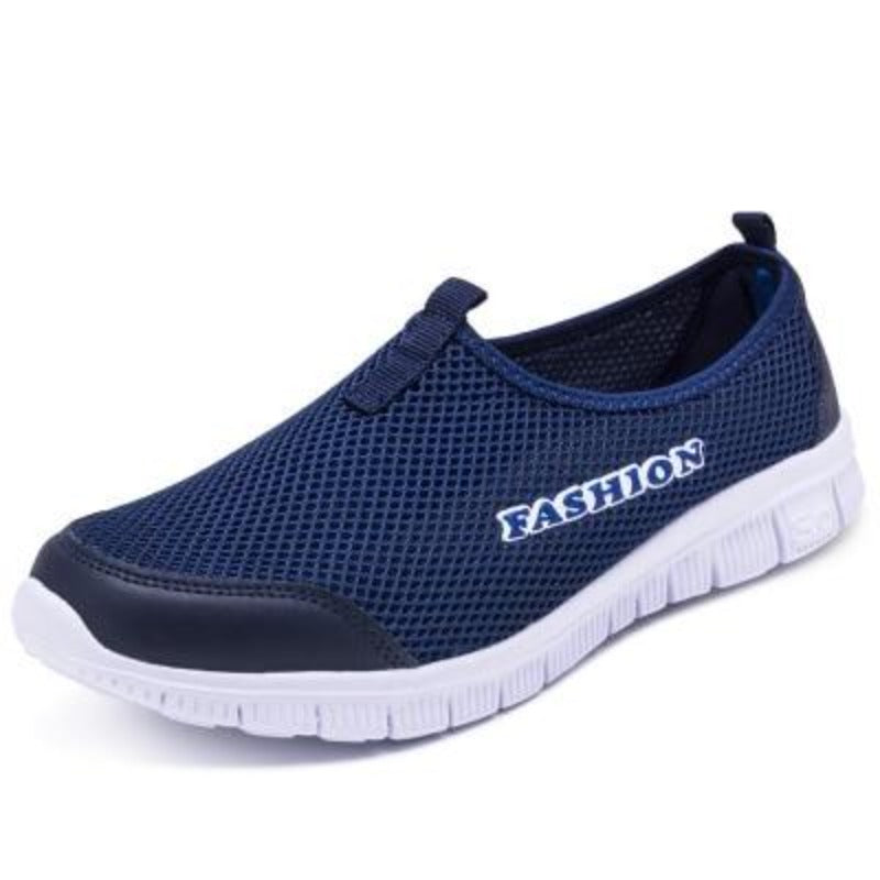 Breathable Mesh Light Flat Loafers Plus Sizes - Easy Pickins Store