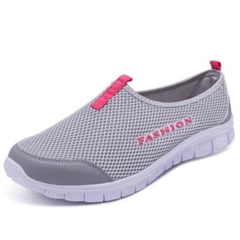 Breathable Mesh Light Flat Loafers Plus Sizes - Easy Pickins Store