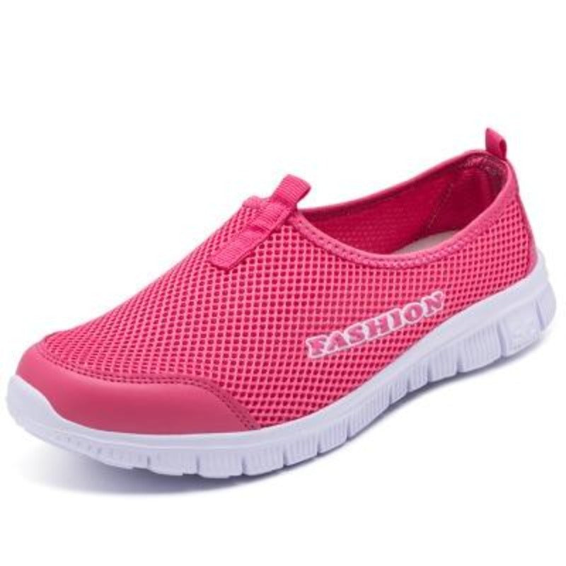 Breathable Mesh Light Flat Loafers Plus Sizes - Easy Pickins Store