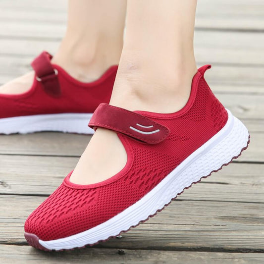 Breathable Vulcanize Sneakers Comfortable Flying Fabrics Mesh - Easy Pickins Store