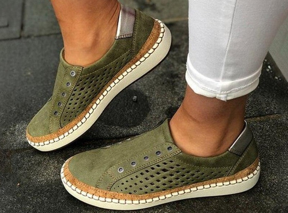 Breathable Vulcanized Hollow Out Sneakers Lightweight - Easy Pickins Store