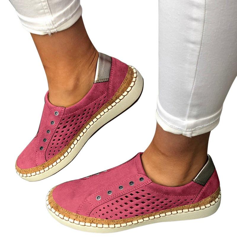 Breathable Vulcanized Hollow Out Sneakers Lightweight - Easy Pickins Store