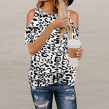 Camouflage T-shirt Hollow Out Short Sleeve Loose - Easy Pickins Store