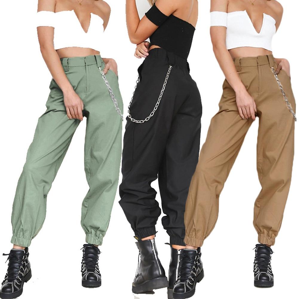 Cargo High Waist Loose Joggers - Easy Pickins Store