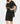 Casual Chiffon V Neck Applique Loose Dress - Easy Pickins Store