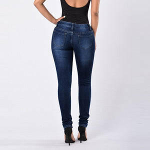 Casual Jeans High Waist Denim - Easy Pickins Store