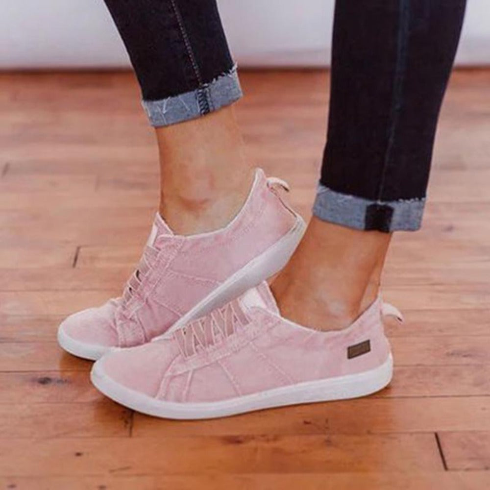 Casual Vulcanize Sneakers Low Cut Zipper Trainers - Easy Pickins Store