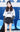 Character Letter Print Stripe Patchwork Casual Loose Long Sleeve T Shirt - Easy Pickins Store