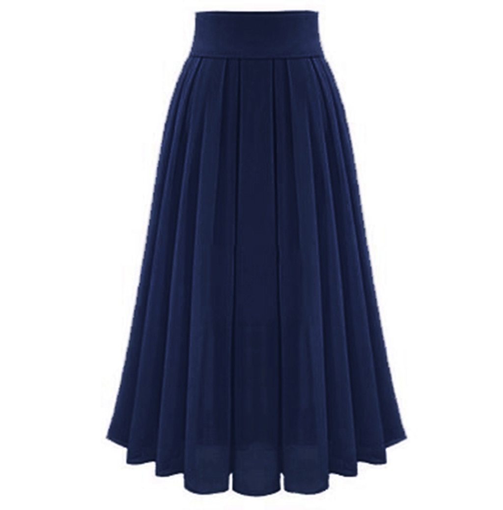 Chiffon High Waist Lace up Hip Long Skirt - Easy Pickins Store