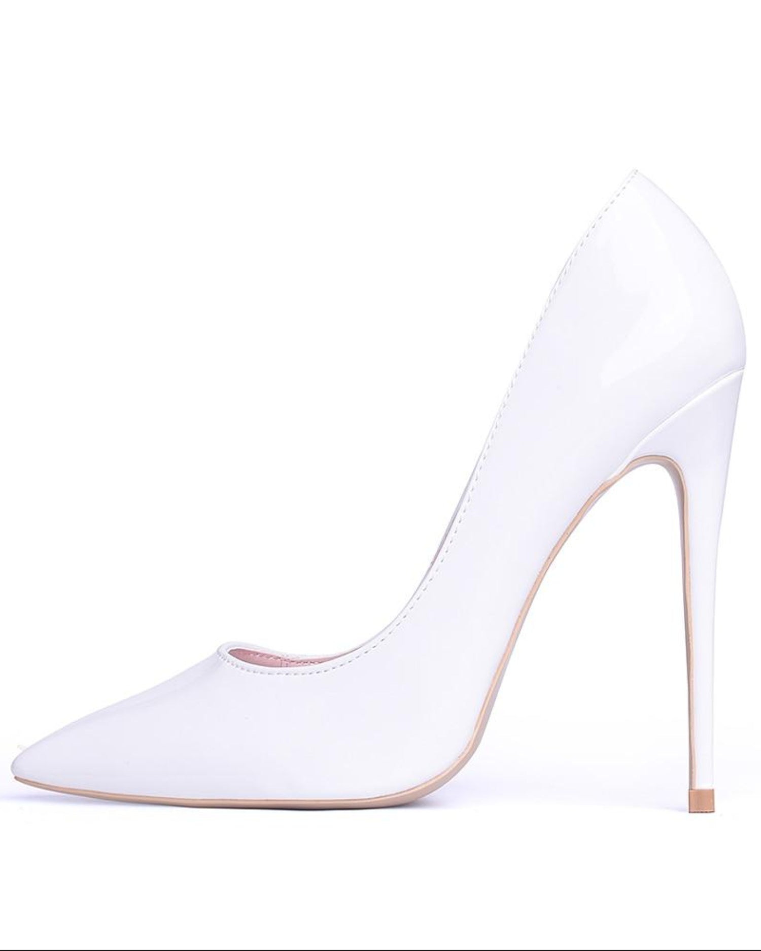 Classic White High Heels Pumps - Easy Pickins Store