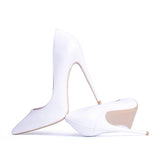 Classic White High Heels Pumps - Easy Pickins Store