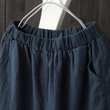 Cotton Linen Long Loose Pants Vintage - Easy Pickins Store