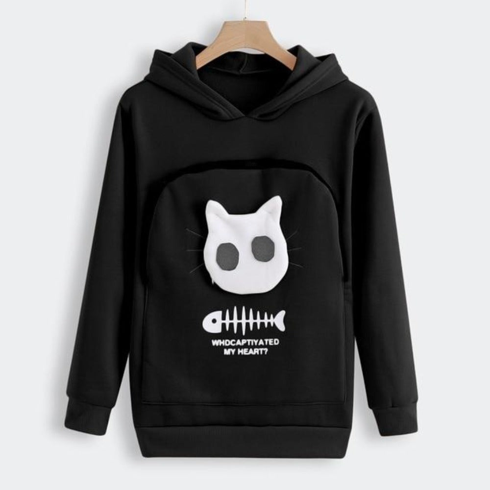 Cuddle Pouch Sweatshirt Pocket Hoodie - Easy Pickins Store