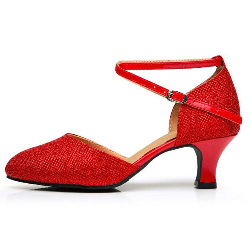 Dancing Sequins High Heels Soft Sole - Easy Pickins Store