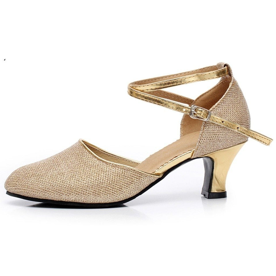 Dancing Sequins High Heels Soft Sole - Easy Pickins Store