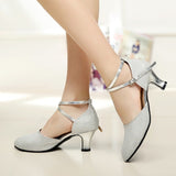 Dancing Sequins High Heels Soft Sole - Easy Pickins Store