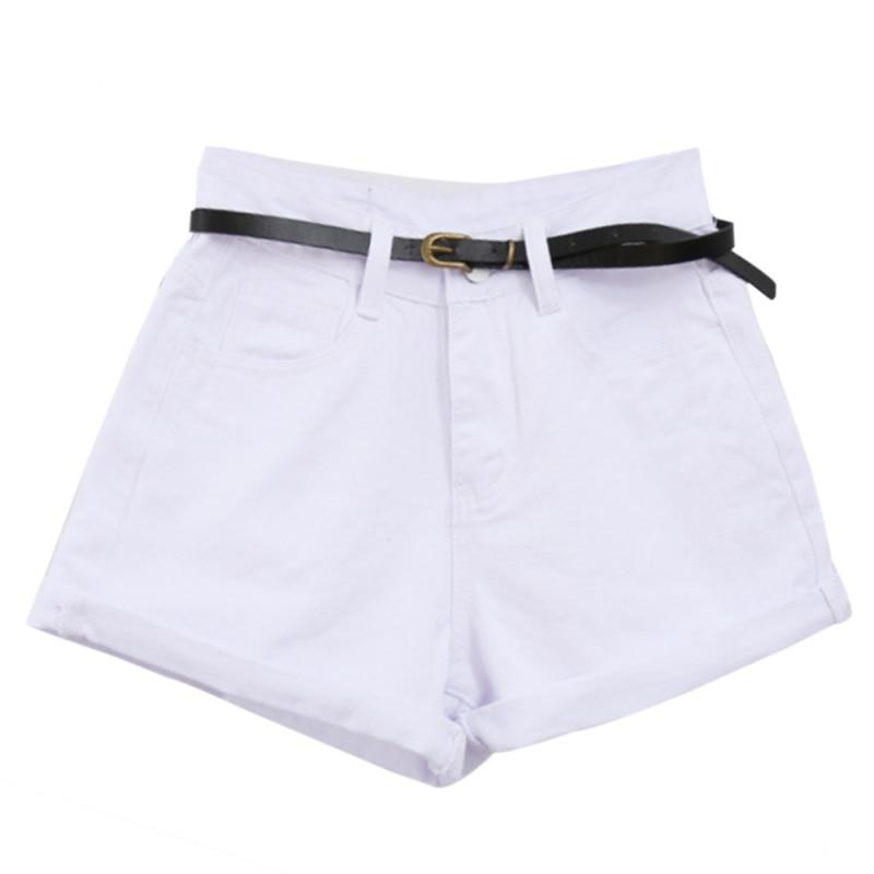 Denim Shorts High Waist Cuffed - Easy Pickins Store