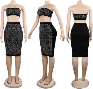 Diamond Process Sexy Dress Party Club Night Dress - Easy Pickins Store