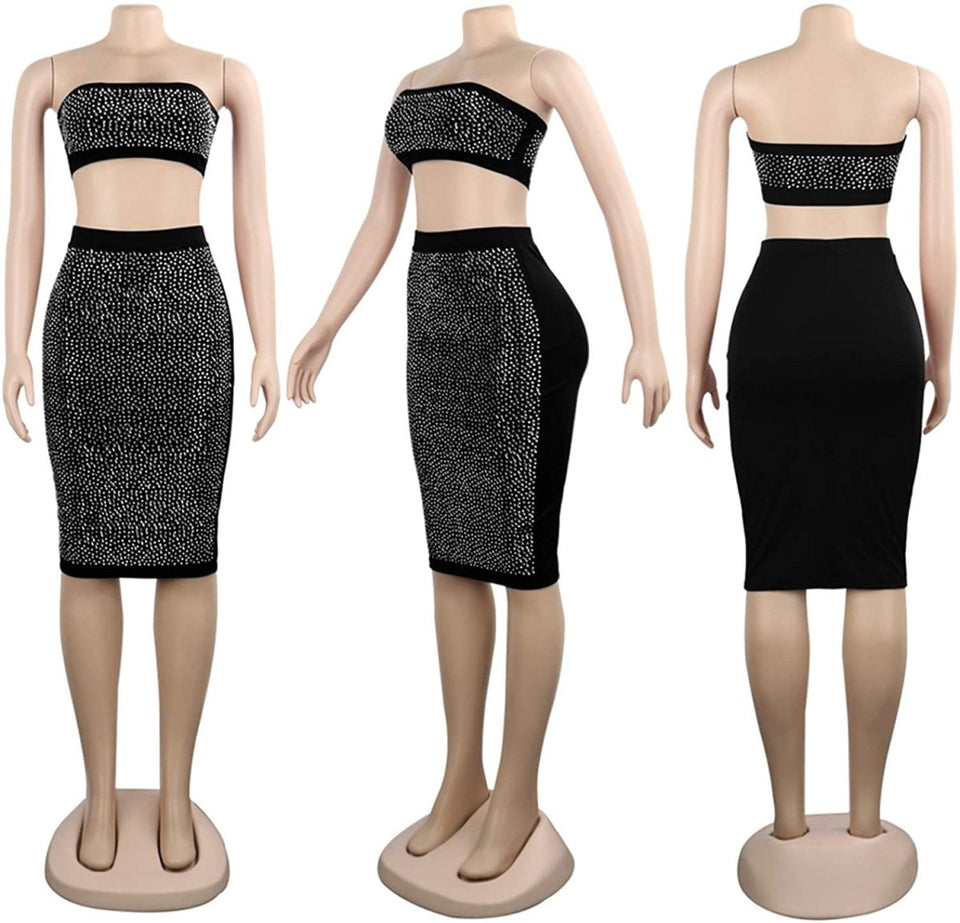 Diamond Process Sexy Dress Party Club Night Dress - Easy Pickins Store