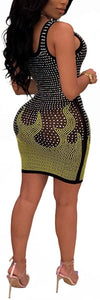 Diamond Process Sexy Dress Party Club Night Dress - Easy Pickins Store