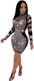 Diamond Process Sexy Dress Party Club Night Dress - Easy Pickins Store