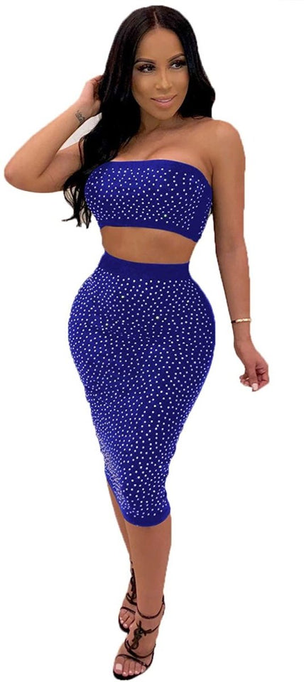 Diamond Process Sexy Dress Party Club Night Dress - Easy Pickins Store