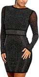 Diamond Process Sexy Dress Party Club Night Dress - Easy Pickins Store