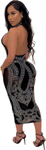 Diamond Process Sexy Dress Party Club Night Dress - Easy Pickins Store