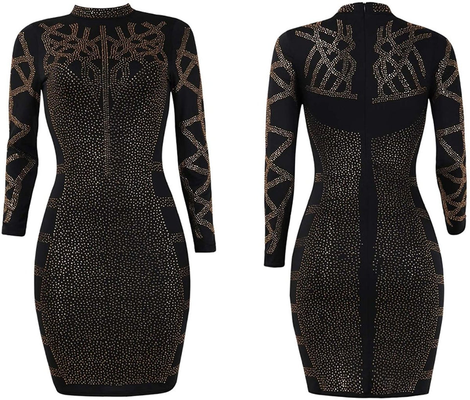 Diamond Process Sexy Dress Party Club Night Dress - Easy Pickins Store