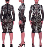 Diamond Process Sexy Dress Party Club Night Dress - Easy Pickins Store