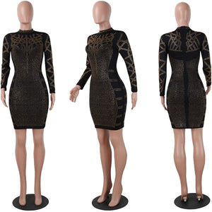 Diamond Process Sexy Dress Party Club Night Dress - Easy Pickins Store