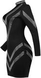 Diamond Process Sexy Dress Party Club Night Dress - Easy Pickins Store