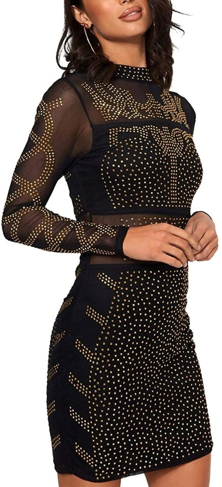 Diamond Process Sexy Dress Party Club Night Dress - Easy Pickins Store