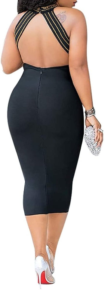 Diamond Process Sexy Dress Party Club Night Dress - Easy Pickins Store