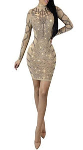 Diamond Process Sexy Dress Party Club Night Dress - Easy Pickins Store