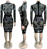 Diamond Process Sexy Dress Party Club Night Dress - Easy Pickins Store