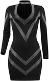 Diamond Process Sexy Dress Party Club Night Dress - Easy Pickins Store